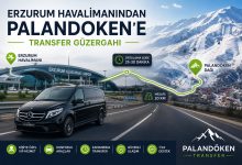 Erzurum Havalimanindan Palandoken'e transfer guzergahi