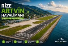 Rize Artvin Havalimani deniz uzerine insaa edilmis pist